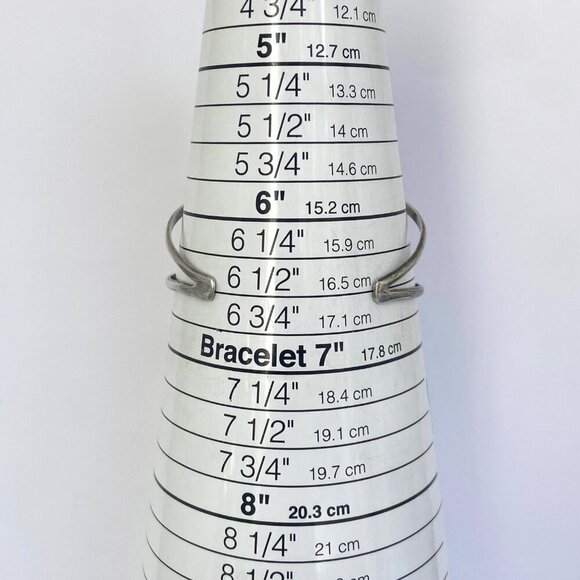 VTG Sterling Silver 925 Southwest Oval Crushed Turquoise Coral Cuff Bracelet - Picture 9 of 16